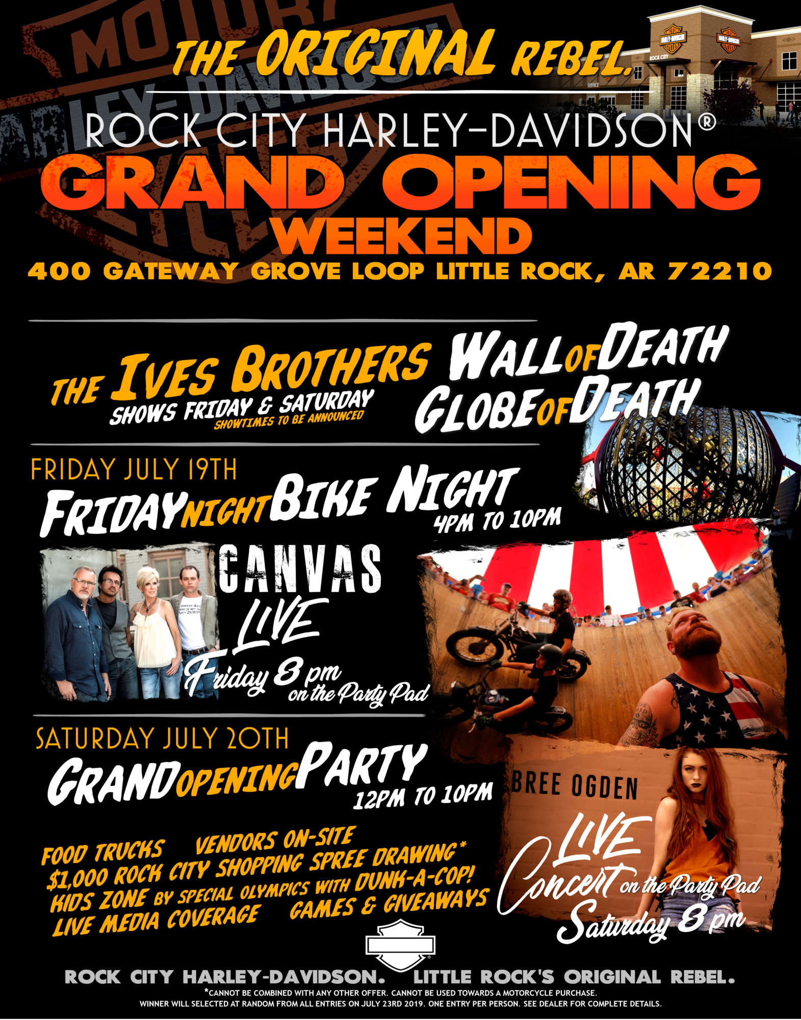 Grandopening Rock City HarleyDavidson® Little Rock Arkansas
